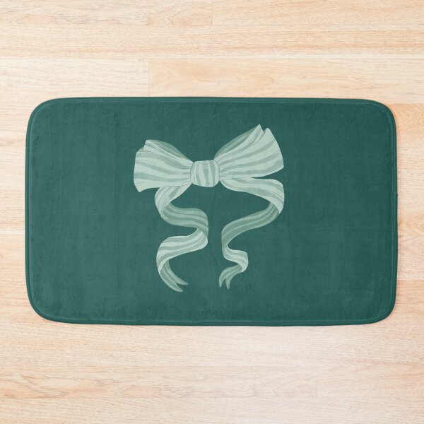 Item preview, Green watercolour bow designed and sold by Courtney Nicholls.
