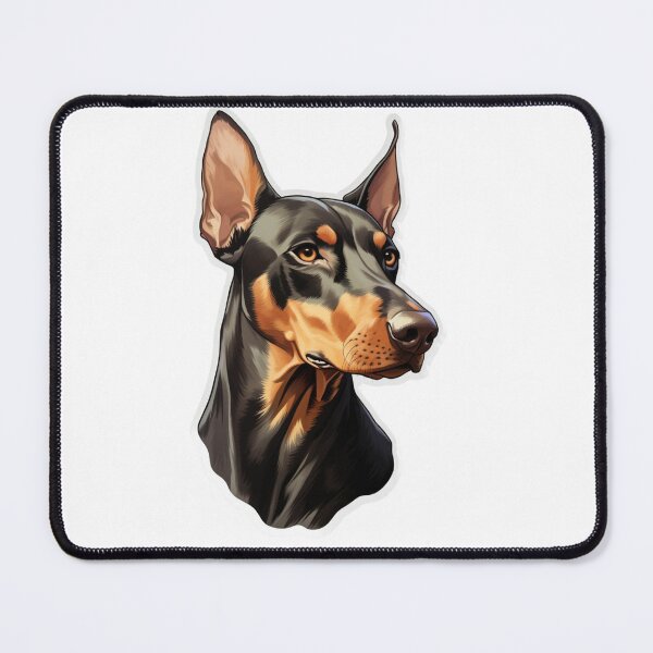 Item preview, Cute Dobermann Mom Dad Guardian Angel Best Friend Doggie Paw designed and sold by SMARTKIT  DESIGNAGENCY.
