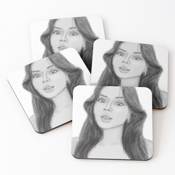 Item preview, Hailee Steinfeld artwork noir designed and sold by Caterino Books and Art.