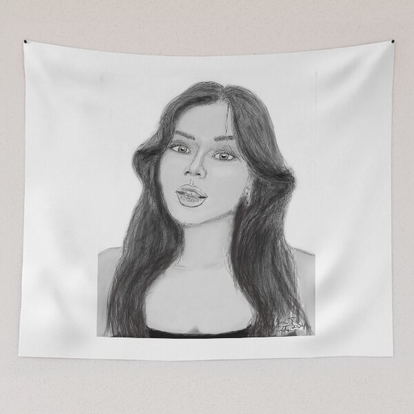Item preview, Hailee Steinfeld artwork noir designed and sold by Caterino Books and Art.