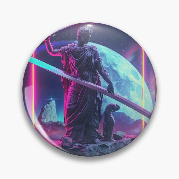 Item preview, Synthwave Aesthetic Illustration designed and sold by nomiraclehere.