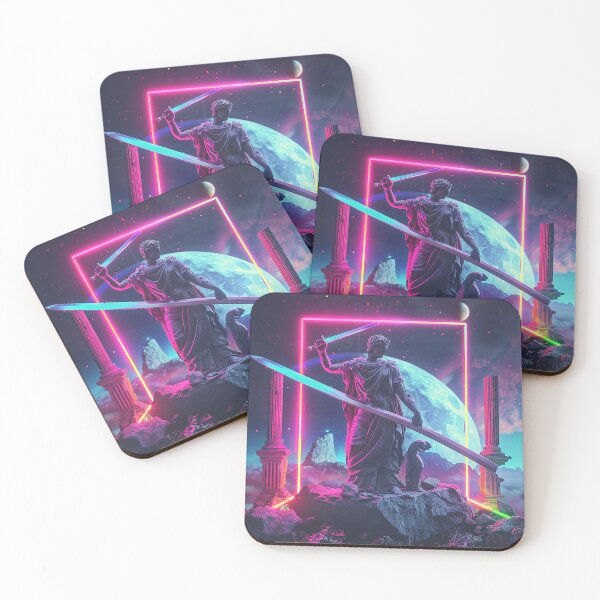 Item preview, Synthwave Aesthetic Illustration designed and sold by nomiraclehere.