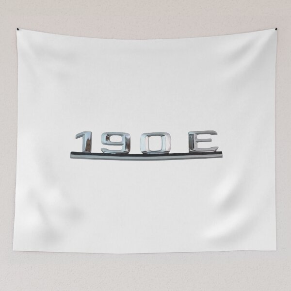 Item preview, Mercedes Benz 190E Emblem W201 on White designed and sold by Frank Schuster.