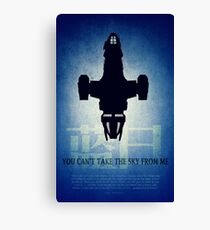 Firefly You Can't Take the Sky From Me Canvas Print