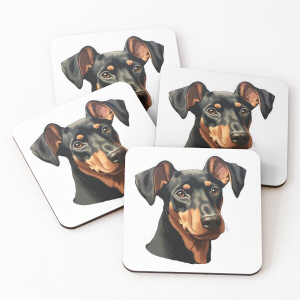 Item preview, Cute Dobermann Mom Dad Guardian Angel Best Friend Doggie Paw designed and sold by SMARTKIT  DESIGNAGENCY.