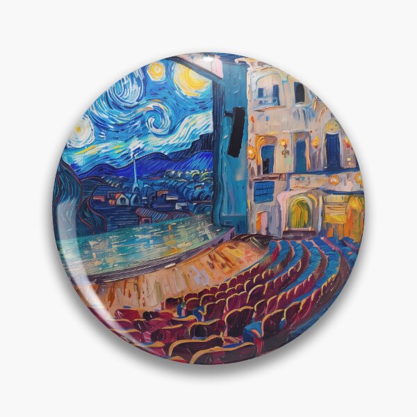 Item preview, Amphitheater | Painting in the style of Vincent van Gogh designed and sold by ComicsFactory.