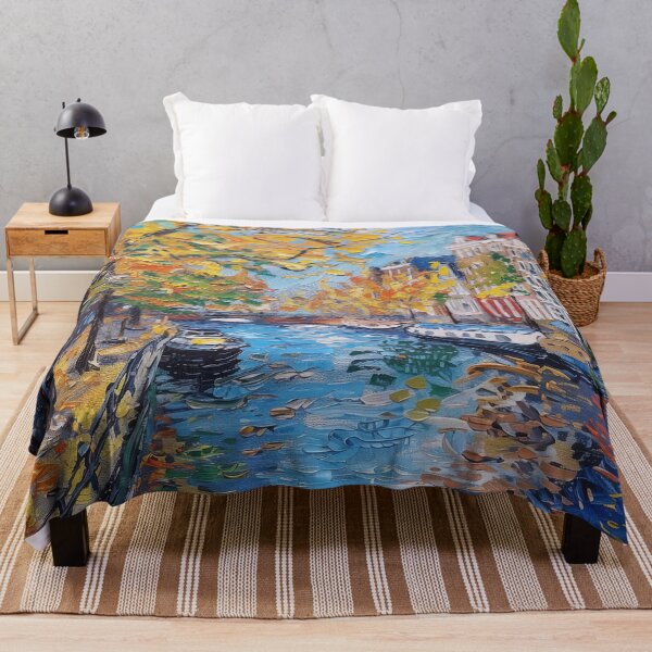Item preview, Amsterdam Netherlands | Painting in the style of Vincent van Gogh designed and sold by ComicsFactory.