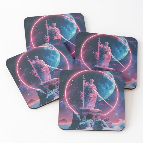 Item preview, Synthwave Aesthetic Illustration designed and sold by nomiraclehere.