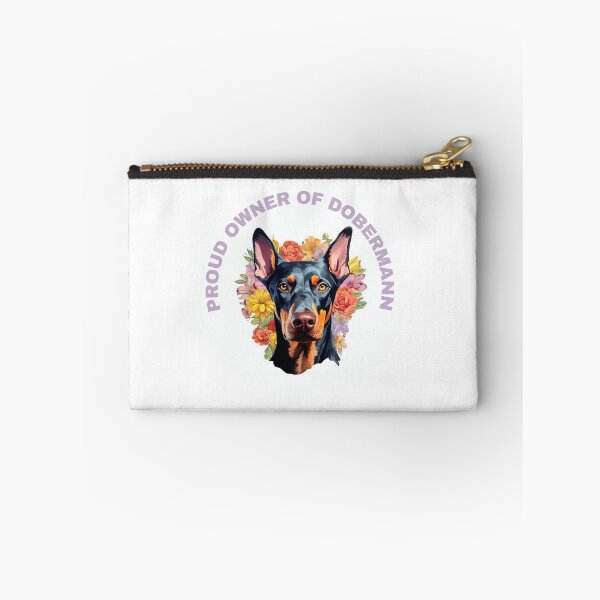 Item preview, Cute Flower Dobermann Mom Dad Guardian Angel Best Friend Doggie Paw designed and sold by SMARTKIT  DESIGNAGENCY.
