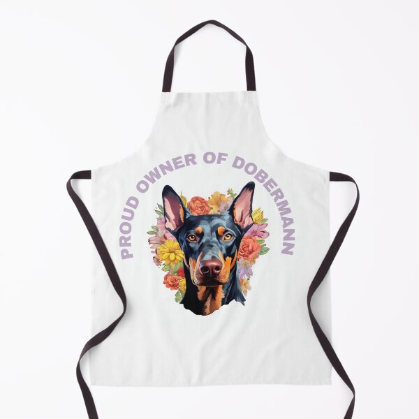 Item preview, Cute Flower Dobermann Mom Dad Guardian Angel Best Friend Doggie Paw designed and sold by SMARTKIT DESIGNAGENCY.
