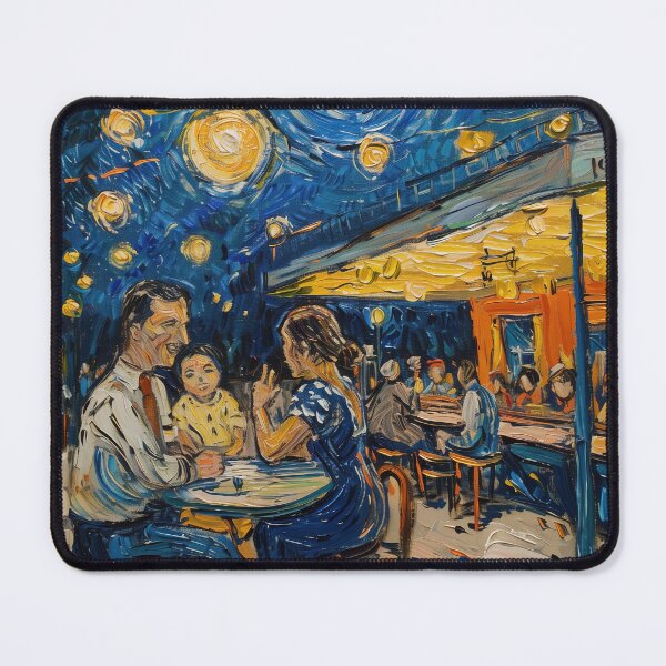 Item preview, Amusement | Painting in the style of Vincent van Gogh designed and sold by ComicsFactory.