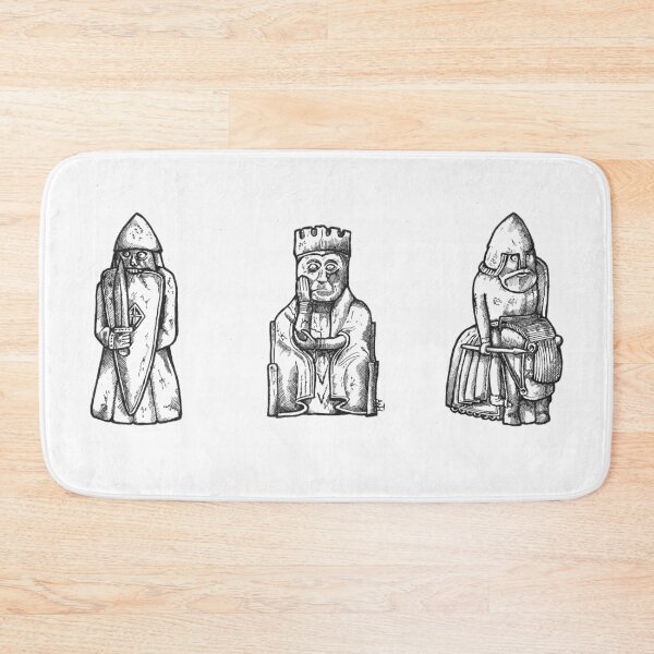 Item preview, Lewis Chessmen Pieces: Threesome designed and sold by Rideitlikeyoust.