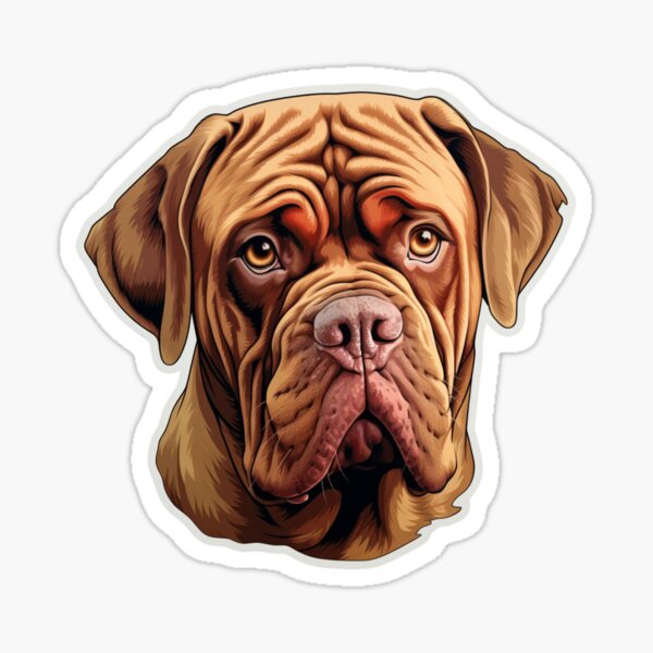 Item preview, Cute Dogue De Bordeaux Mom Dad Guardian Angel Best Friend Doggie Paw designed and sold by SMARTKIT  DESIGNAGENCY.