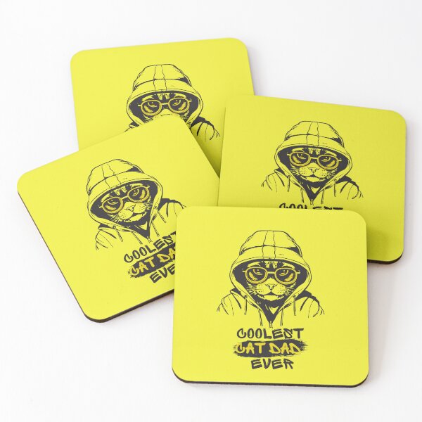 Item preview, Coolest Cat Dad Ever designed and sold by LindoDesign.