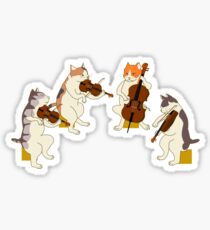 Cool Cat Quartet Sticker
