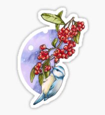 Parus major Sticker