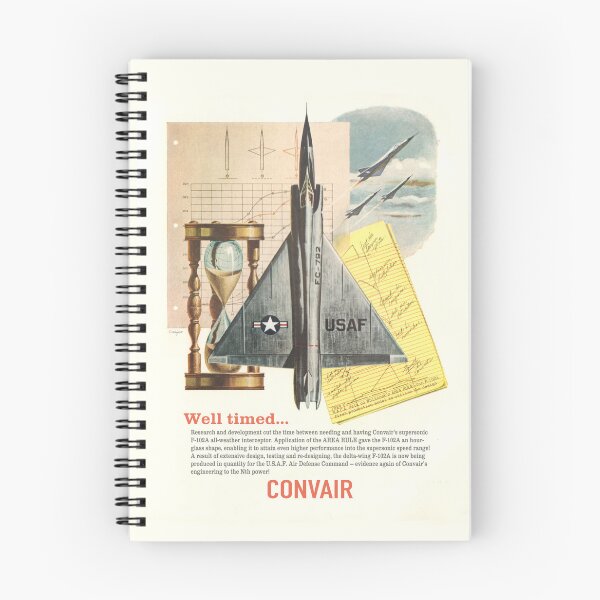 Item preview, Convair F-102 Delta Dagger Vintage 1959 Poster Ad Remastered High Resolution designed and sold by MilitaryMart.