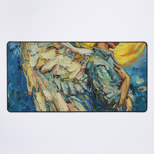 Item preview, An Archangel | Painting in the style of Vincent van Gogh designed and sold by ComicsFactory.