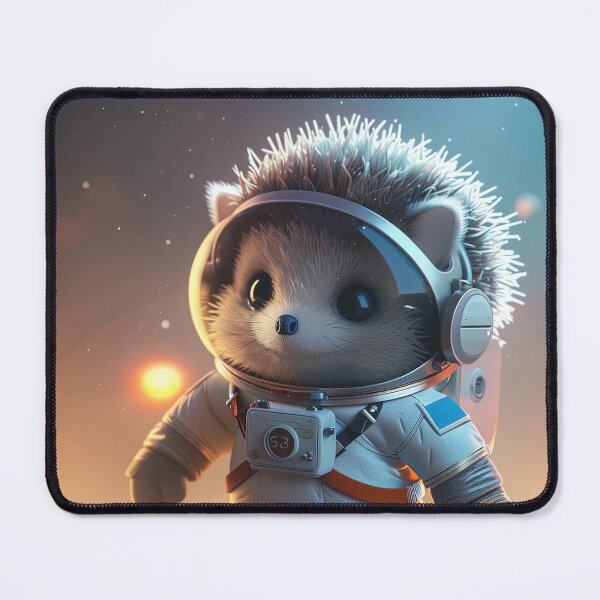 Item preview, Cute Curious Hedgehog Astronaut Exploring Foreign Planet designed and sold by Mullet Monkey.