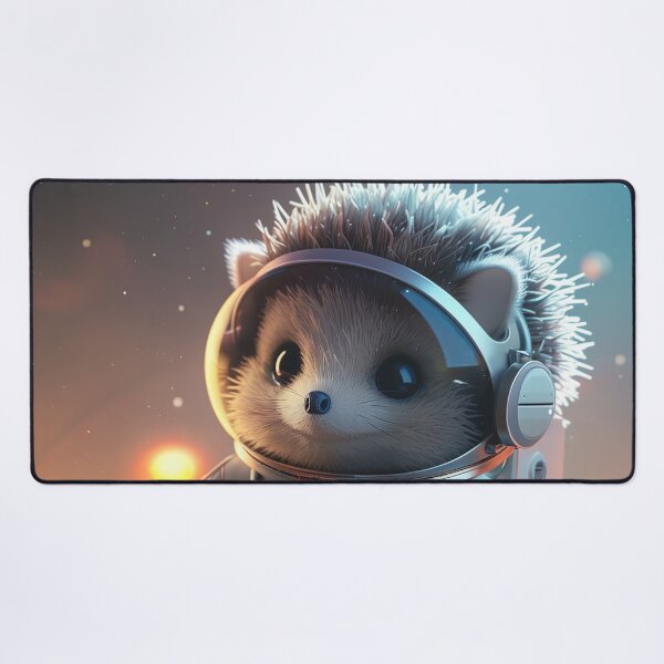 Item preview, Cute Curious Hedgehog Astronaut Exploring Foreign Planet designed and sold by Mullet Monkey.