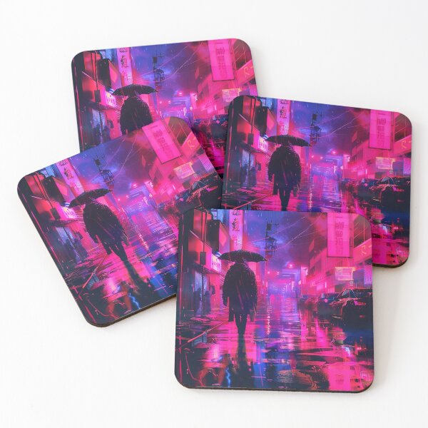 Item preview, Synthwave Aesthetic Illustration designed and sold by nomiraclehere.