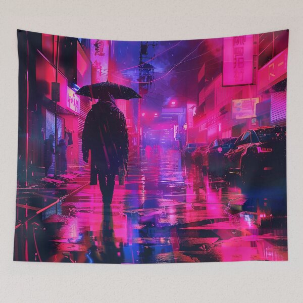 Item preview, Synthwave Aesthetic Illustration designed and sold by nomiraclehere.