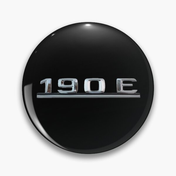 Item preview, Mercedes Benz 190E Emblem W201 on Black designed and sold by Frank Schuster.