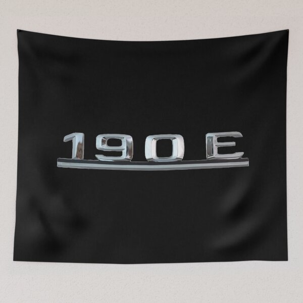 Item preview, Mercedes Benz 190E Emblem W201 on Black designed and sold by Frank Schuster.