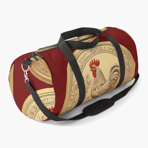 Item preview, Red Crested Rooster Fantasy Coin designed and sold by Ciervo Primavera.