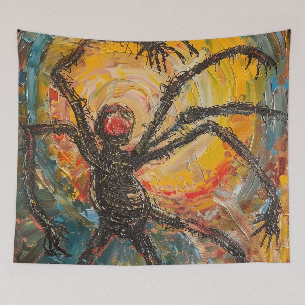 Item preview, Anansi | Painting in the style of Vincent van Gogh designed and sold by ComicsFactory.