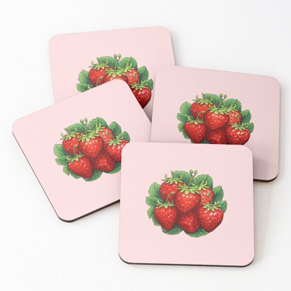 Item preview, strawberries designed and sold by ZlodziejkaKiwi.