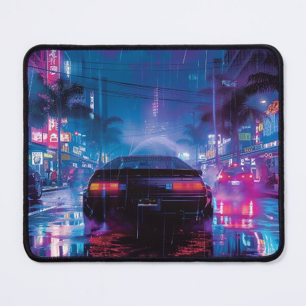 Item preview, Synthwave Aesthetic Illustration designed and sold by nomiraclehere.