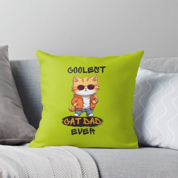 Item preview, Coolest Cat Dad Ever designed and sold by LindoDesign.