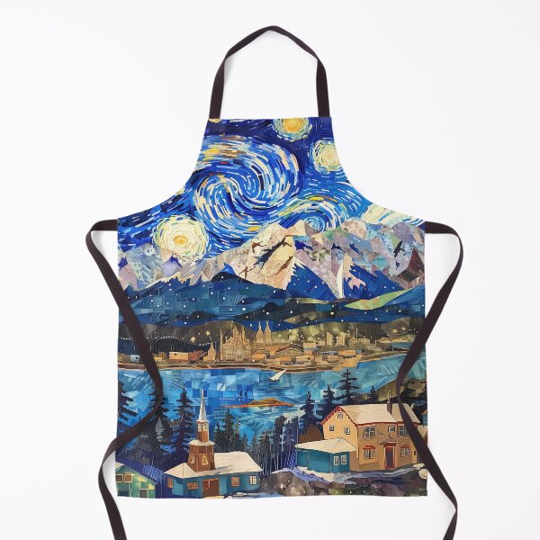 Item preview, Anchorage | Painting in the style of Vincent van Gogh designed and sold by ComicsFactory.