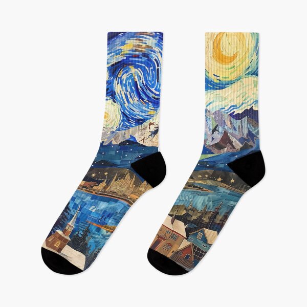 Item preview, Anchorage | Painting in the style of Vincent van Gogh designed and sold by ComicsFactory.