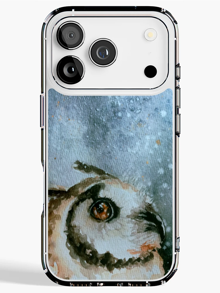 Thumbnail 1 of 5, iPhone Case, Snowfall designed and sold by WhimsyLab.