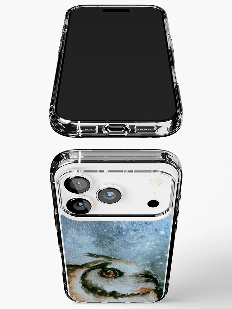 Thumbnail 3 of 5, iPhone Case, Snowfall designed and sold by WhimsyLab.