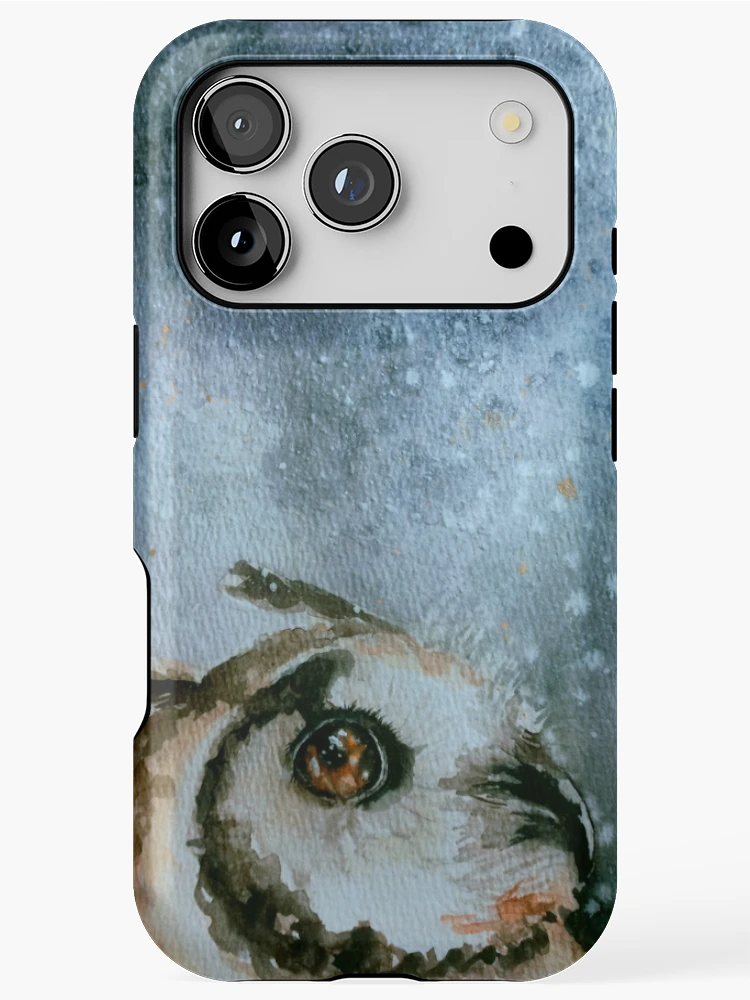Thumbnail 1 of 4, iPhone Case, Snowfall designed and sold by WhimsyLab.