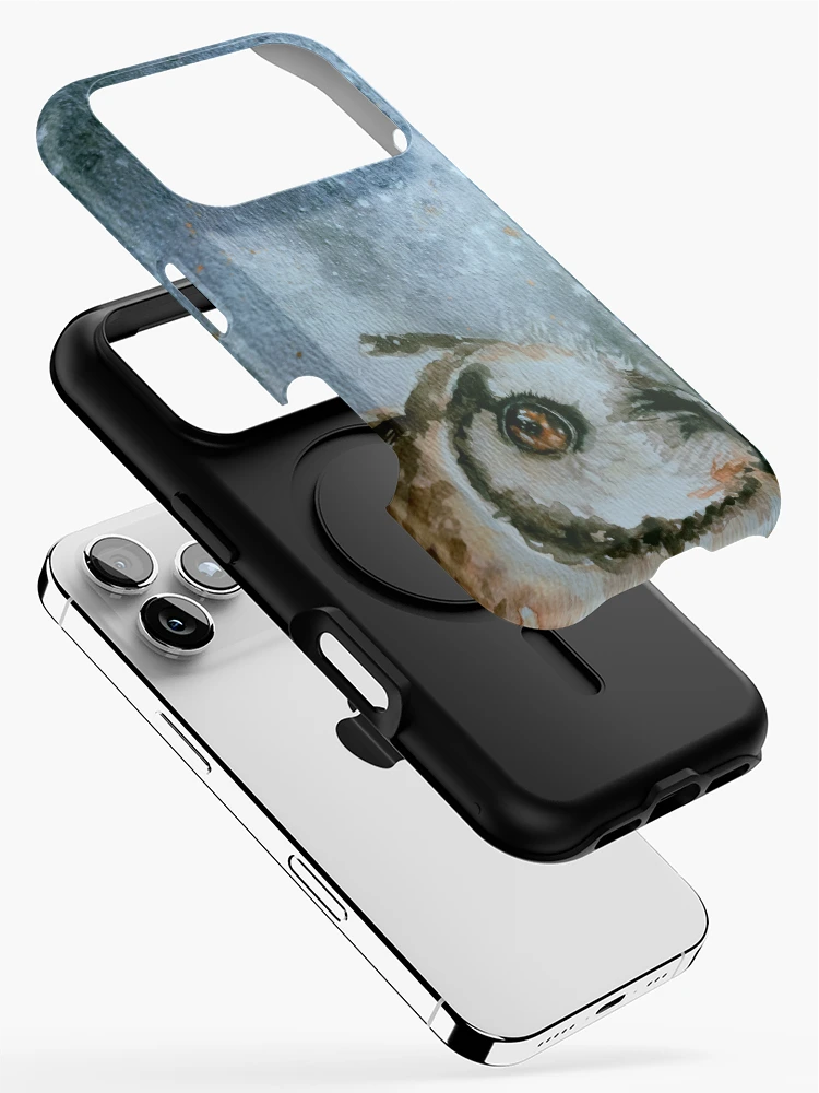 Thumbnail 2 of 4, iPhone Case, Snowfall designed and sold by WhimsyLab.