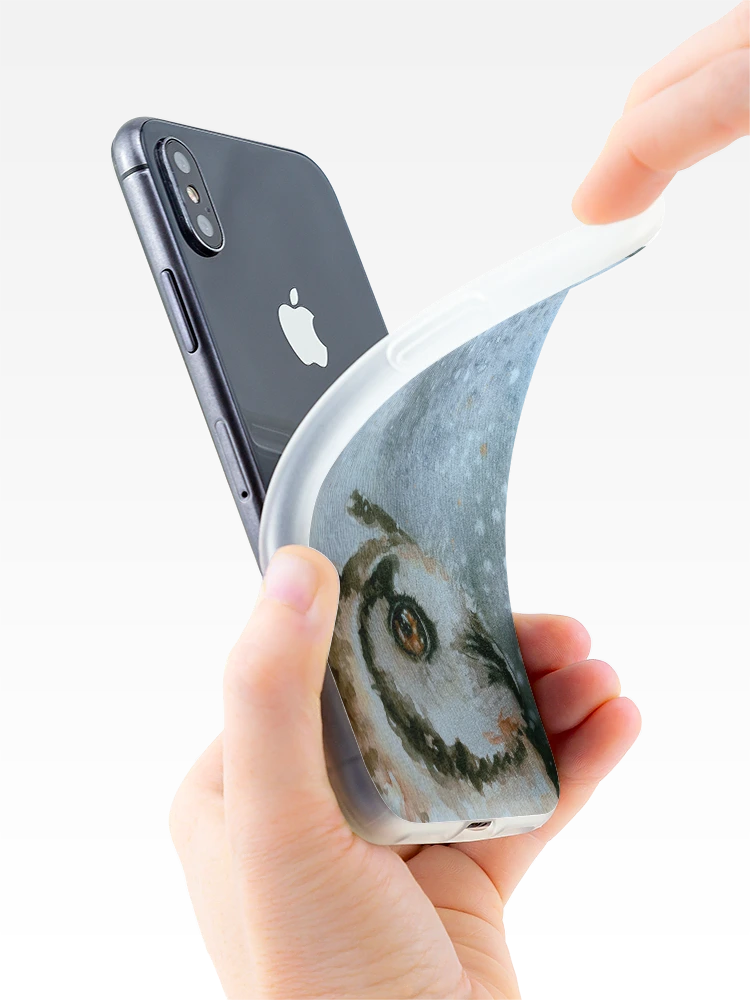 Thumbnail 4 of 5, iPhone Case, Snowfall designed and sold by WhimsyLab.