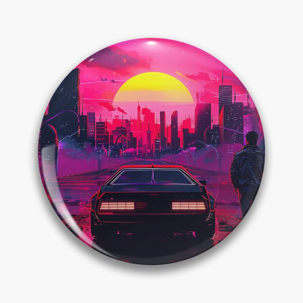 Item preview, Synthwave Aesthetic Illustration designed and sold by nomiraclehere.