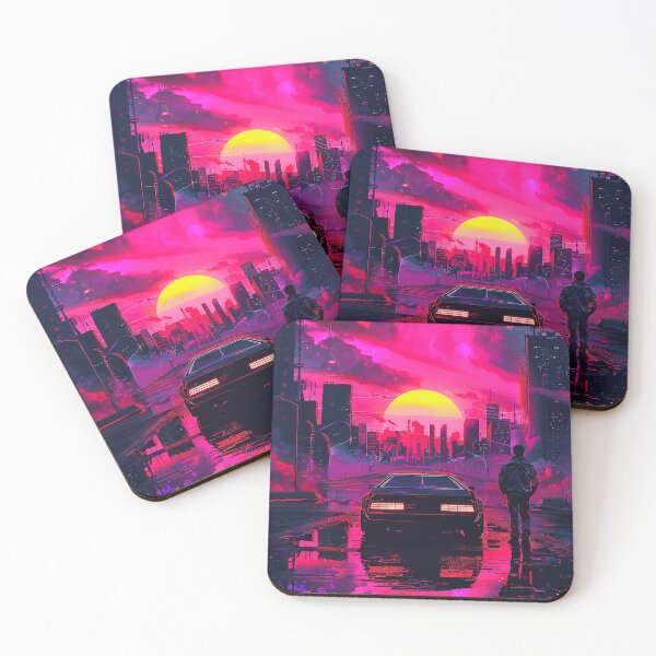 Item preview, Synthwave Aesthetic Illustration designed and sold by nomiraclehere.