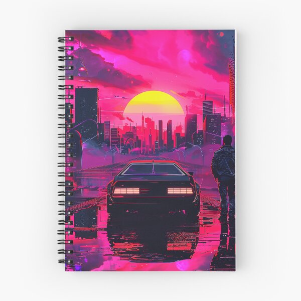 Item preview, Synthwave Aesthetic Illustration designed and sold by nomiraclehere.