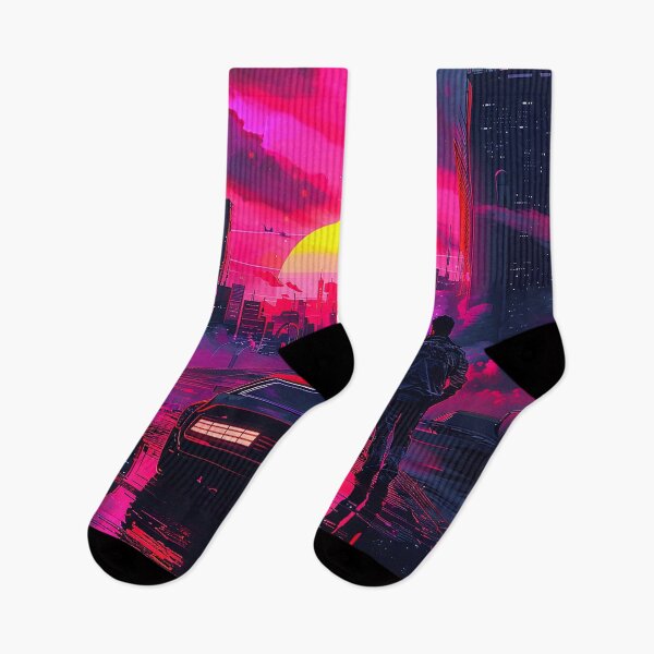 Item preview, Synthwave Aesthetic Illustration designed and sold by nomiraclehere.