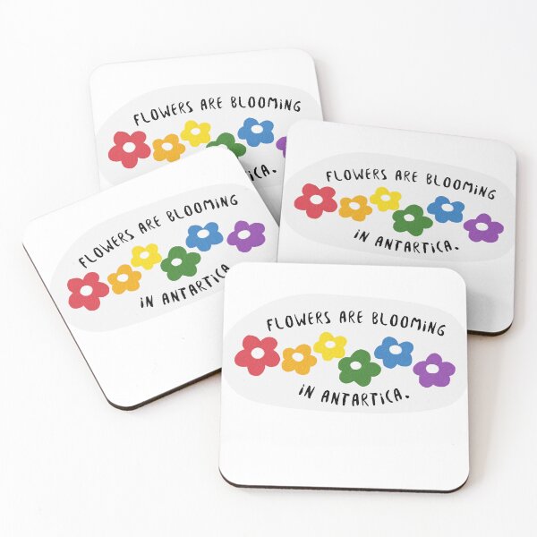 Item preview, flower are blooming in Antartica. designed and sold by spaghettis.