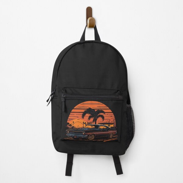 Item preview, Vintage Sunset with palm Tree: Retro Design designed and sold by Soundness34.