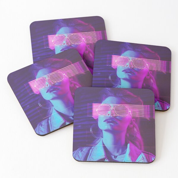 Item preview, Synthwave Aesthetic Illustration designed and sold by nomiraclehere.