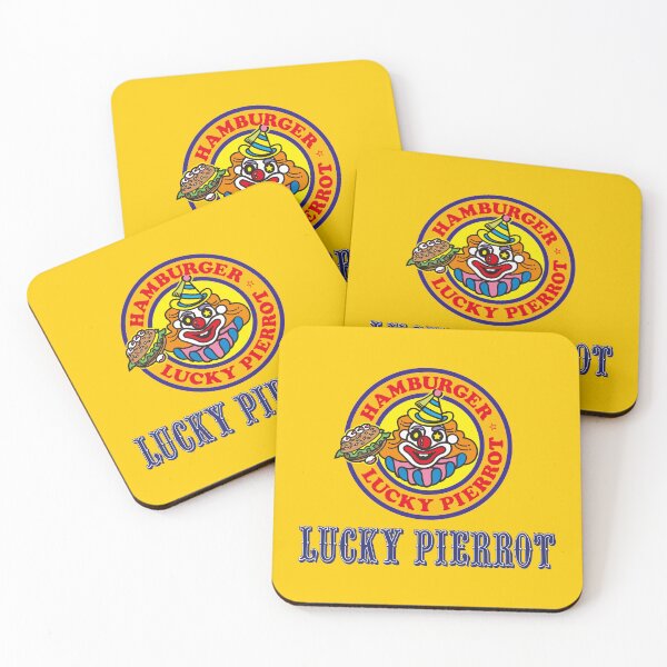 Item preview, Lucky Pierrot (ラッキーピエロ) Logo designed and sold by RubenCRM.