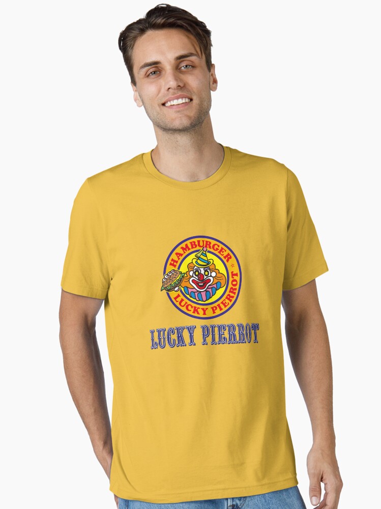 ラッキーピエロ　Tシャツ　S/M ラッキーピエロオリジナルTシャツ 白 | 函館ラッキーピエロ