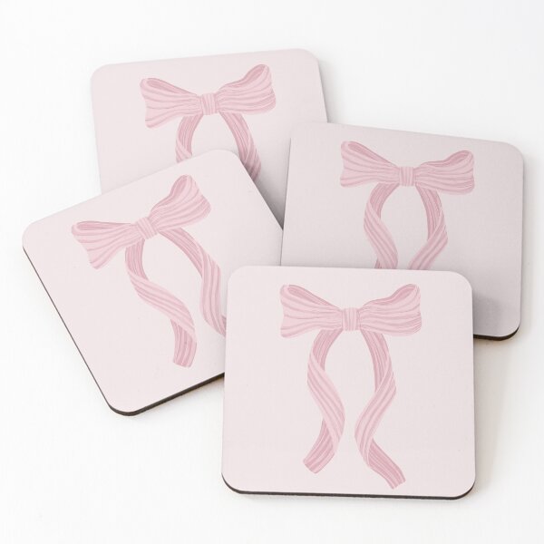 Item preview, Pink watercolour bow designed and sold by Courtney Nicholls.